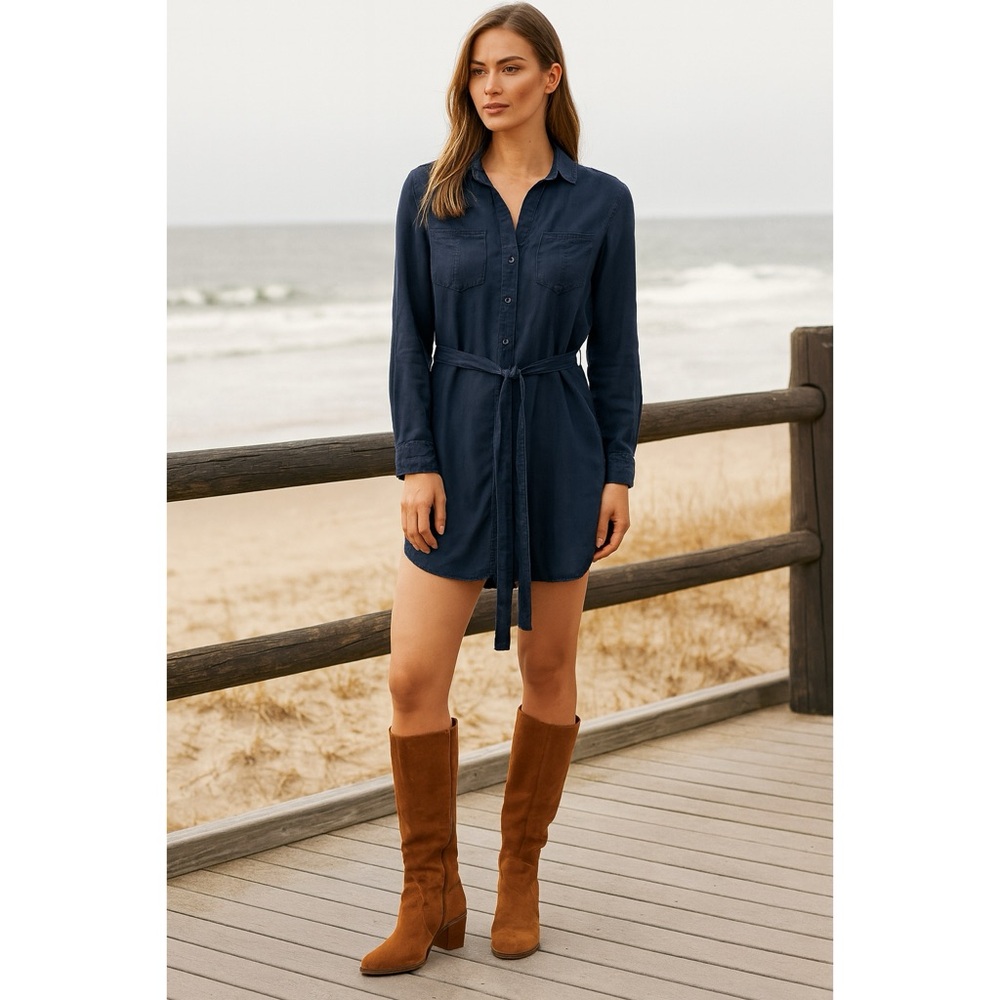 Velvet Heart Shirt Mini Dress XS NWT